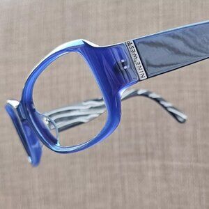 Nine West Women Sunglasses/glasses Frame NW5015 Blue Tone Eyeglasses Frame only